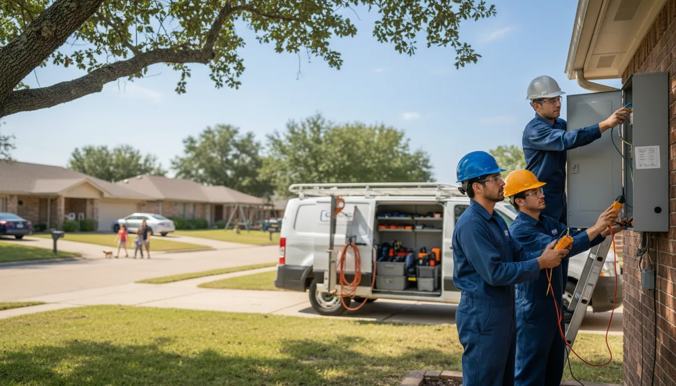 Certified electrician providing emergency electrical services in Markle, IN
